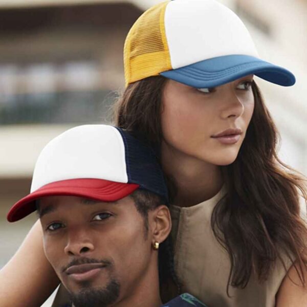 Beechfield Retro 5 Panel Trucker Cap