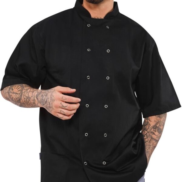 Danny Short Sleeve Chef Jacket Unisex 240 Adult