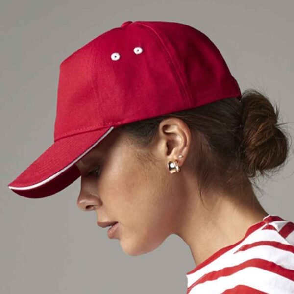 Beechfield Ultimate 5 Panel Cap with Sandwich Peak