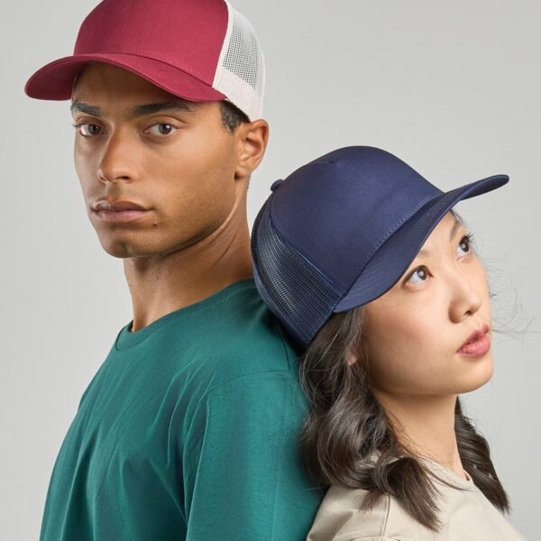 Rapper Cotton 5 Panel Trucker Cap Adult